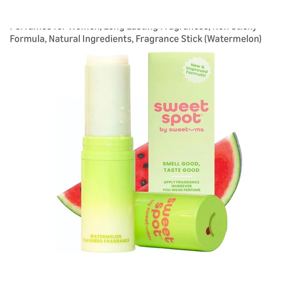 SweetSpot Flavored Solid Perfume Watermelon Scent .37 oz SEALED